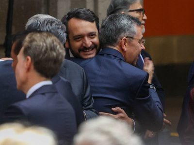 “Andy” López Beltrán reaparece en el informe de Sheinbaum