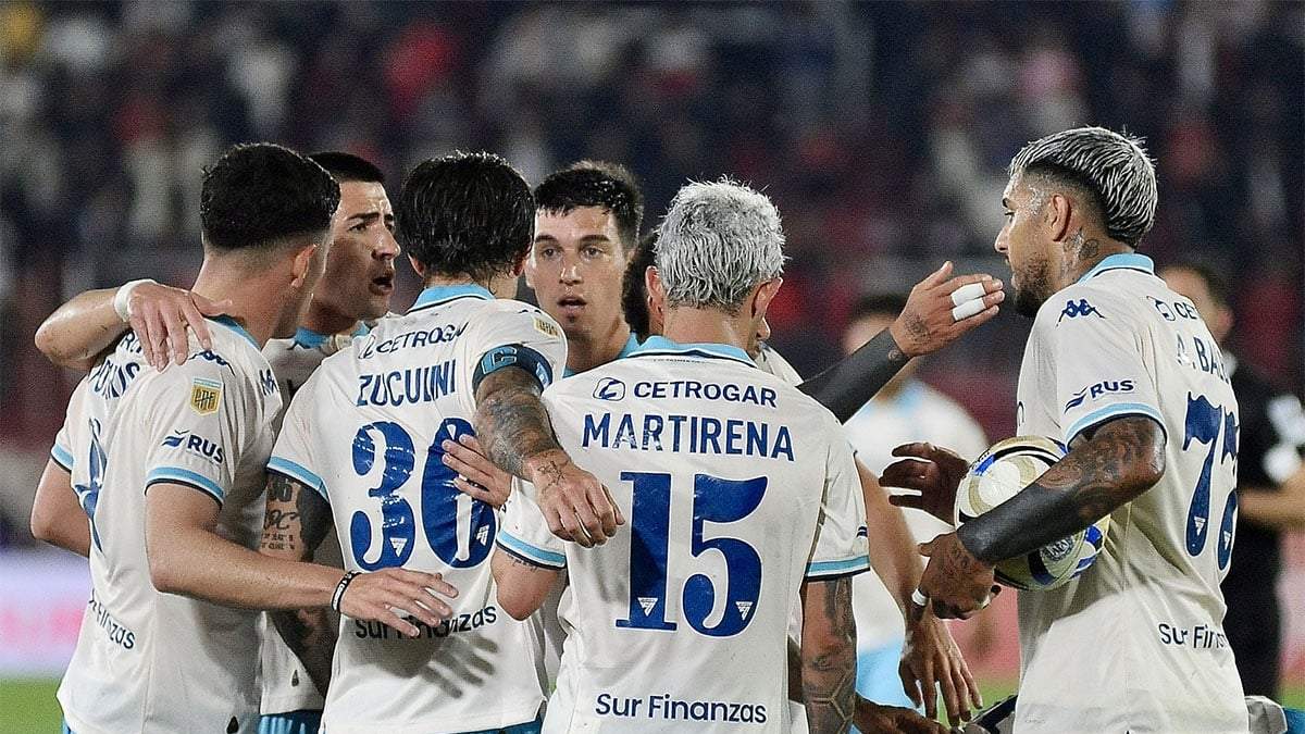 Racing tuvo su semana perfecta: 3 de 3.