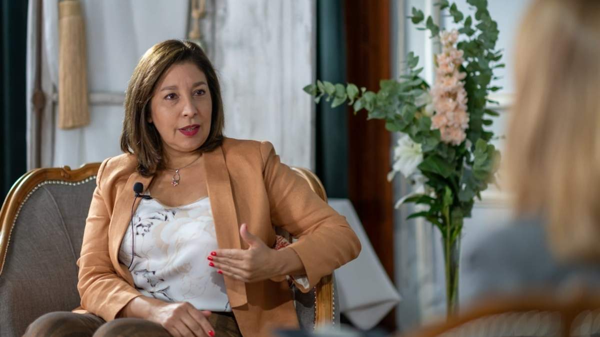Arabela Carreras, gobernadora de Río Negro. Fuente: (Twitter)