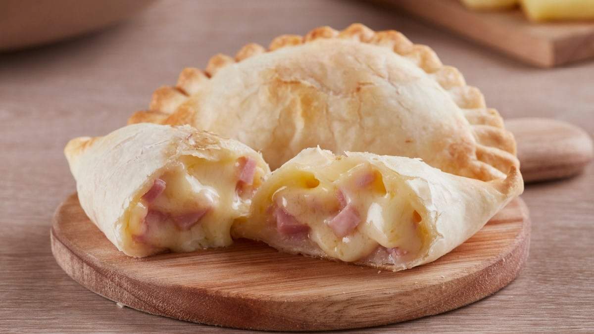 Empanadas de jamón y queso. Fuente: (Instagram).