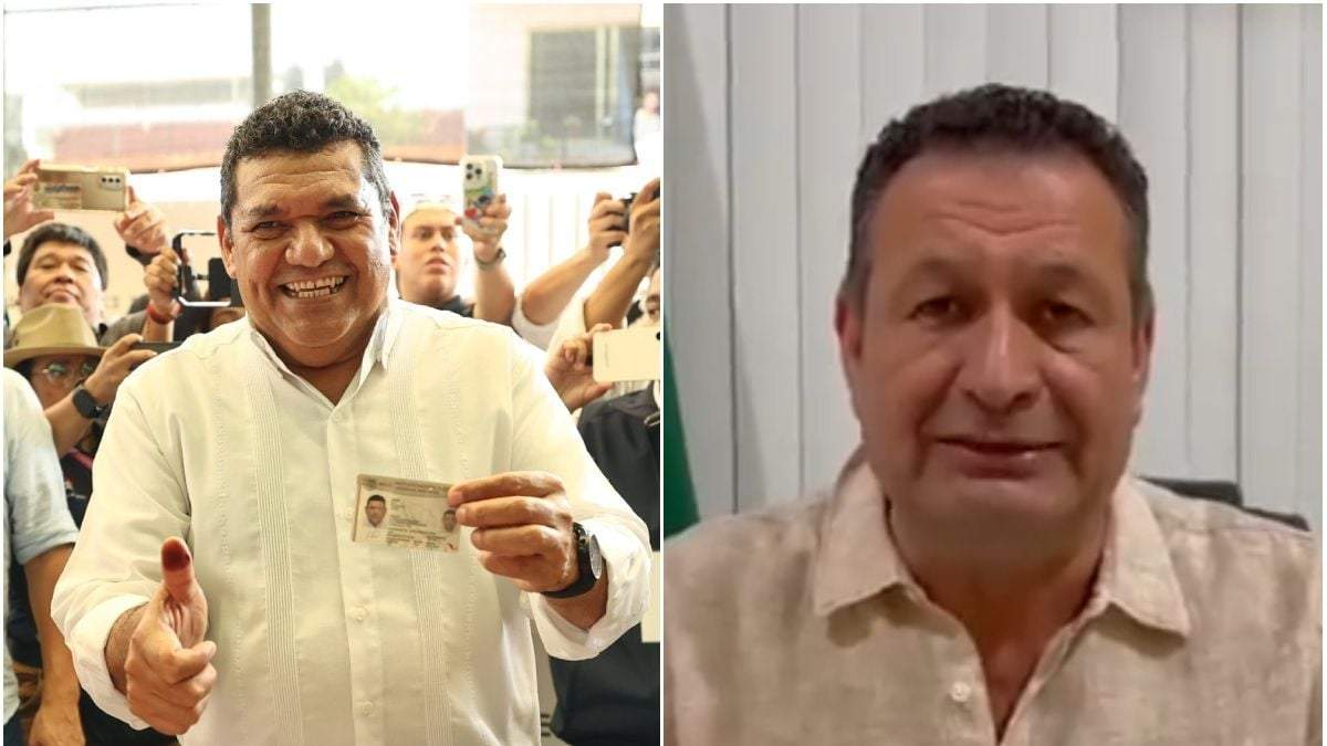 Javier May, de Morena-PT-PVEM, y Juan Manuel Fócil Pérez, del PRD