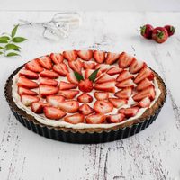 Tarta de frutilla con crema: aprovechá que volvió la temporada de esta fruta para hacer el postre más rico