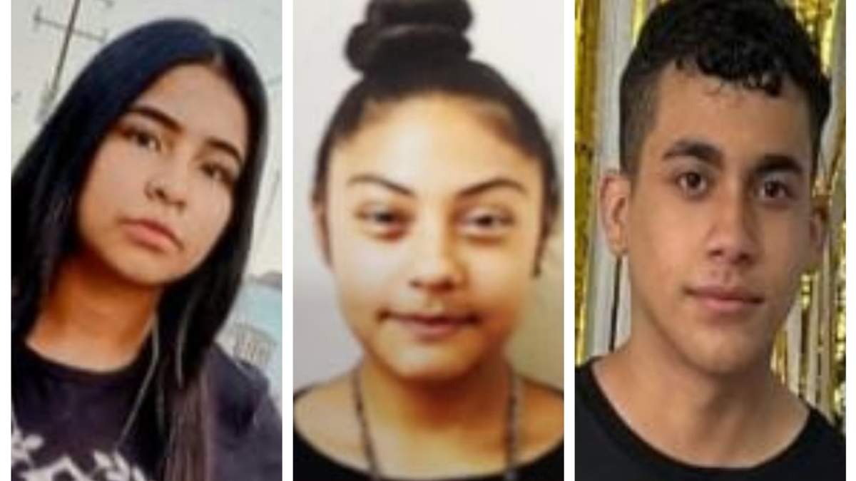 Alvira Estefanía, Valeria Guadalupe y Román Alexander