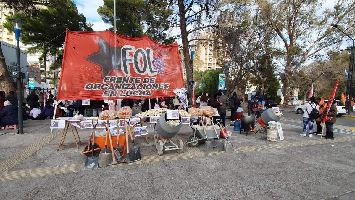 Movilización del FOL. Fuente: (Javier Manzano)