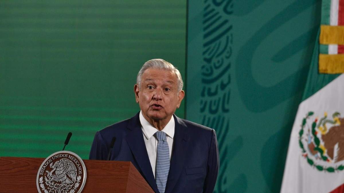 El presidente López Obrador