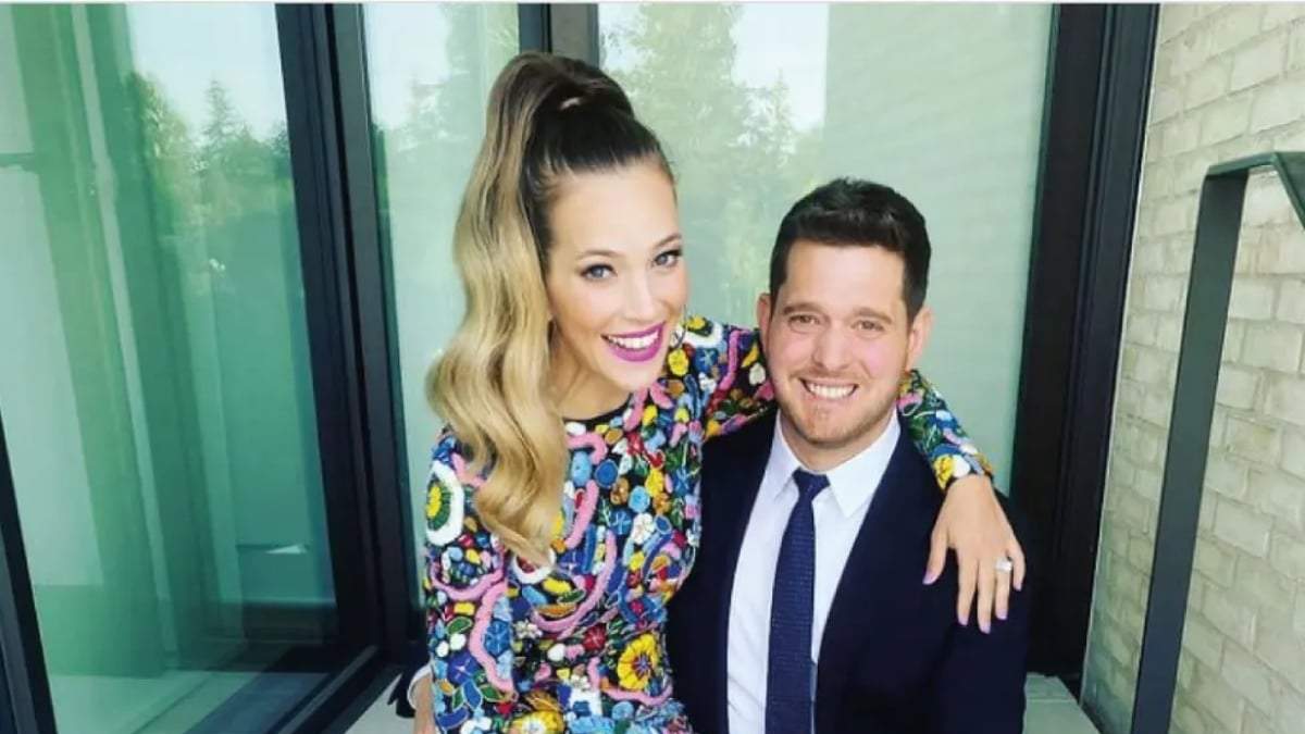 Luisana Lopilato y Michael Bublé. Fuente: (Instagram)