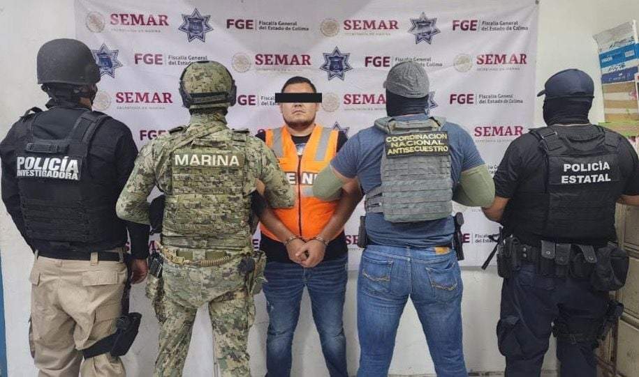 “El Abulón”, presunto jefe de la organización delictiva conocida como Los Mezcales o Cártel de Colima