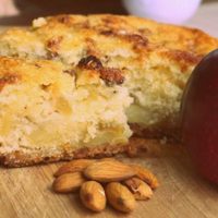 Sin harinas y con solo 5 ingredientes, prepará esta deliciosa torta de manzana y no sientas culpa