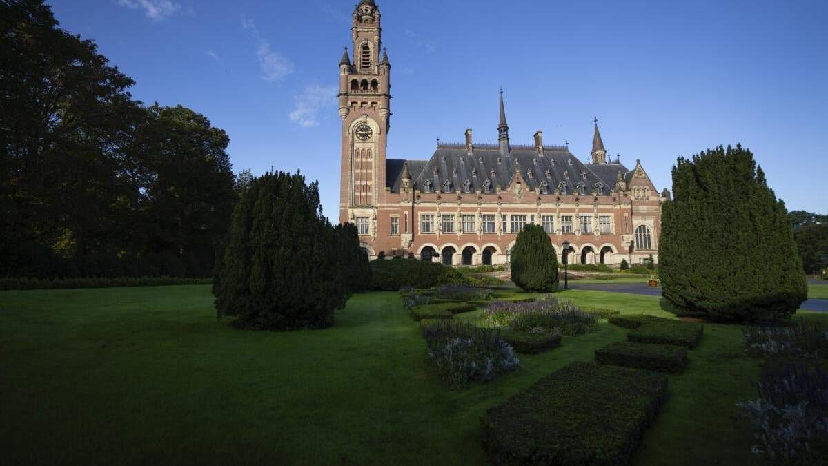 La sede de la Corte Internacional de Justicia, en La Haya, Holanda
