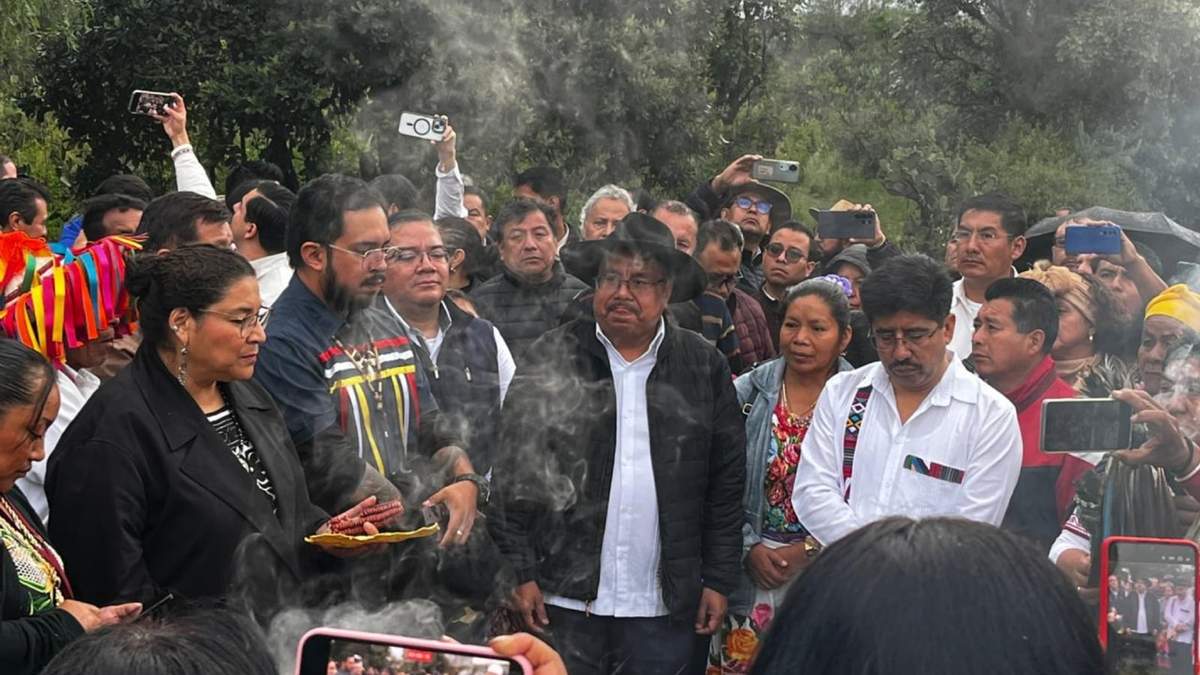 Hugo Aguilar Ortiz, ministro presidente electo de la Suprema Corte de Justicia de la Nación (SCJN) en ceremonia