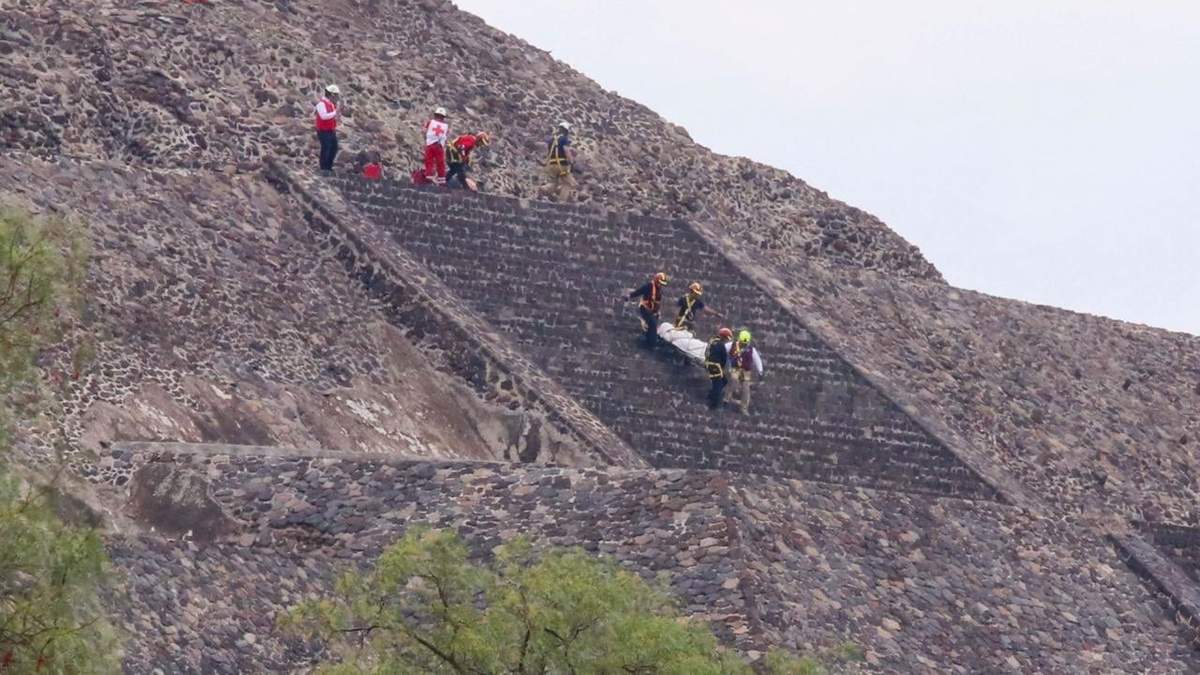 Teotihuacán 20 de abril último. Atentado terrorista de un "lobo solitario"