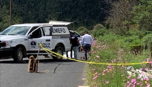Cuerpos hallados en la carretera Capácuaro-Quinceo