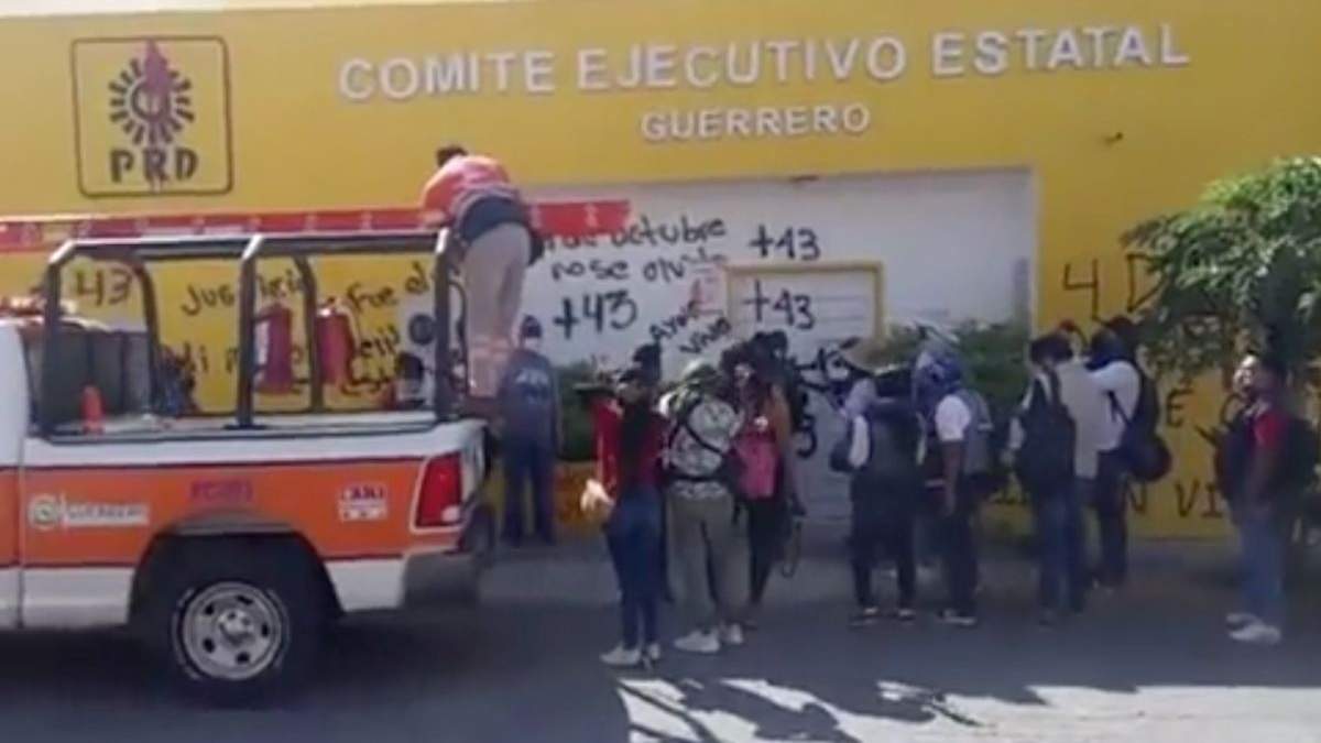 La sede del PRD en Chilpancingo