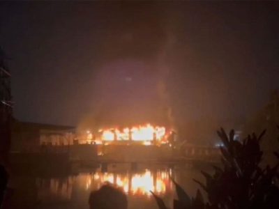 Murieron al menos 25 personas en incendio de club nocturno en India