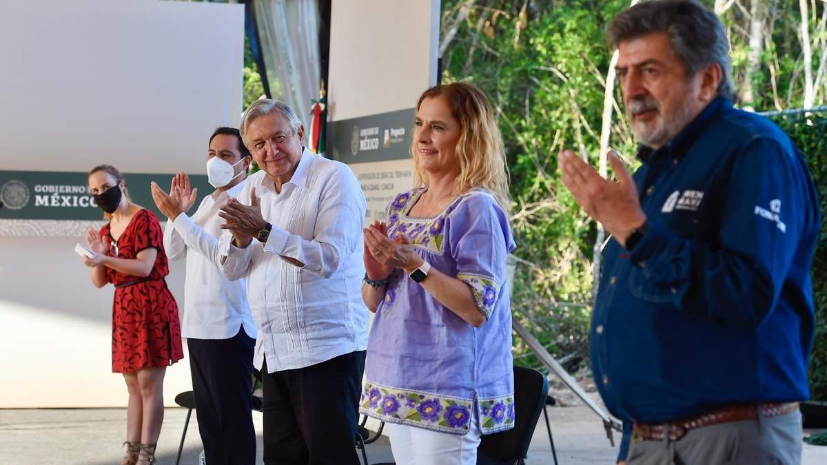 El presidente Andrés Manuel López Obrador en Yucatán