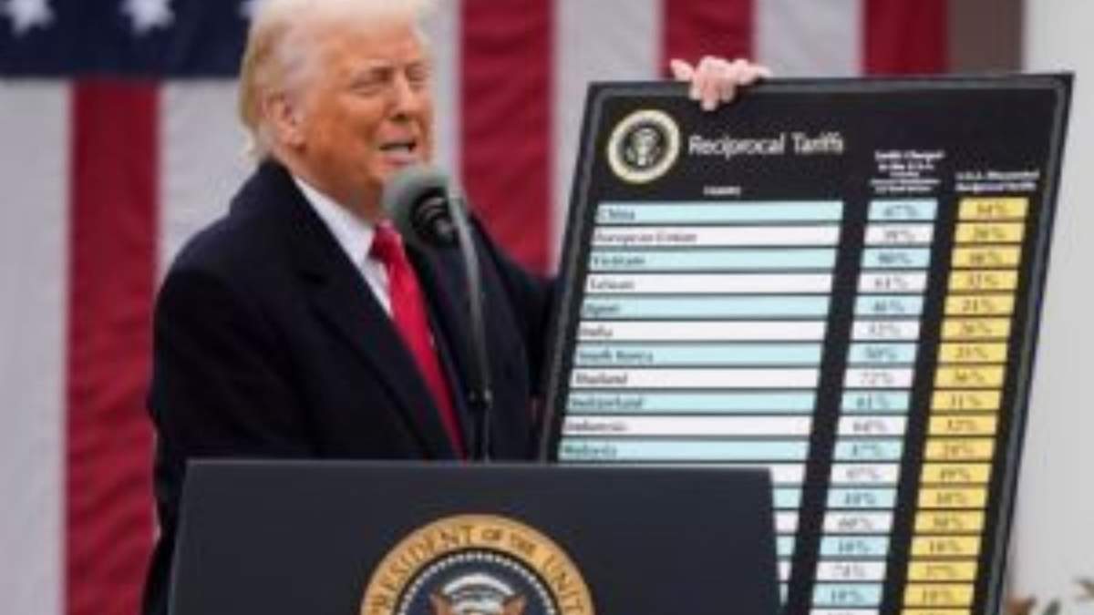 Trump presentó aranceles contra todo el mundo