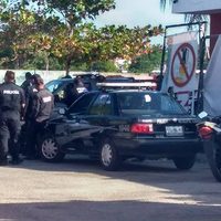 Policías yucatecos paran labores para exigir pago de aguinaldos