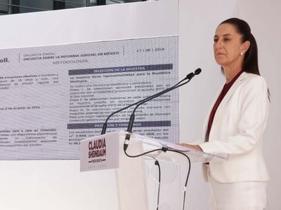 Encuesta de Morena: hasta 75% está de acuerdo con la elección en urnas de jueces y magistrados