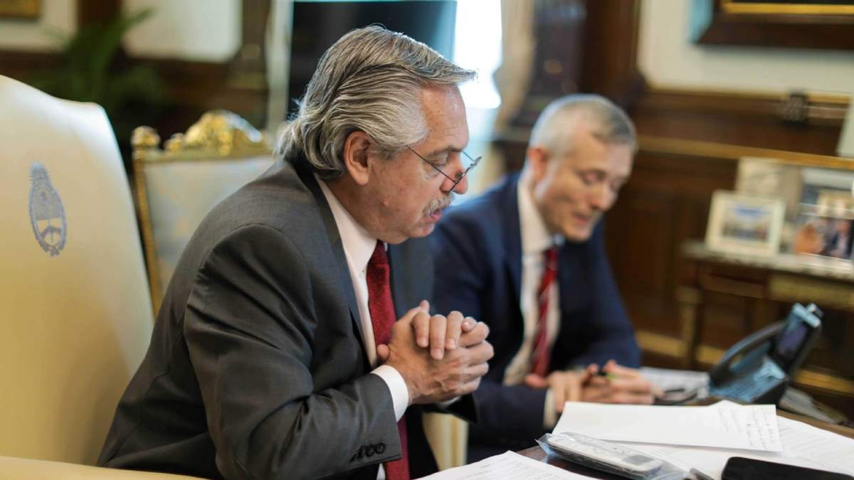 Alberto Fernández, presidente de la Nación. Fuente: (Twitter)