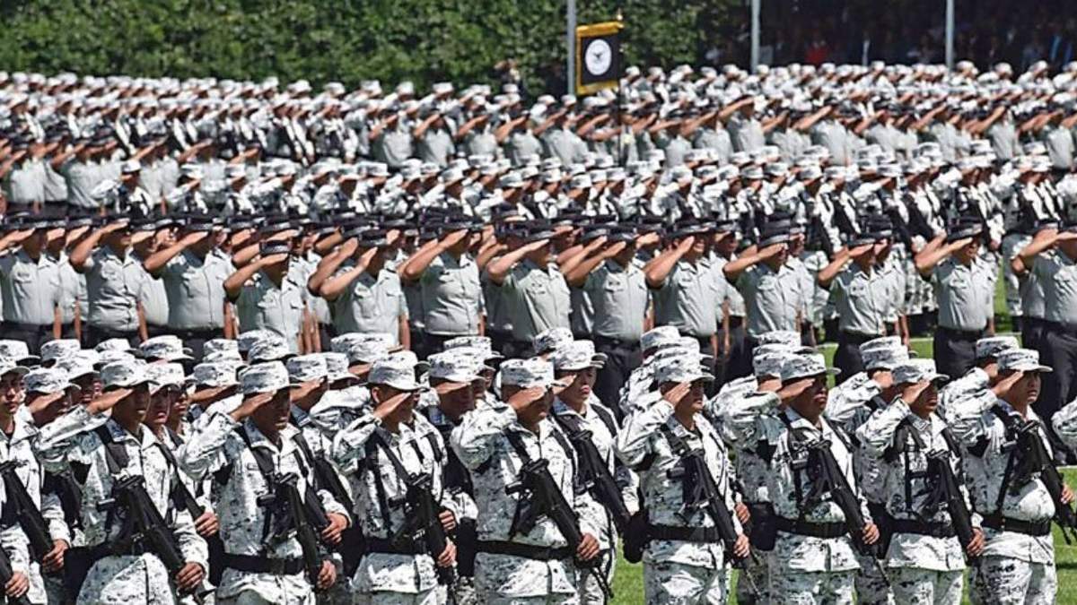Elementos de la Guardia Nacional