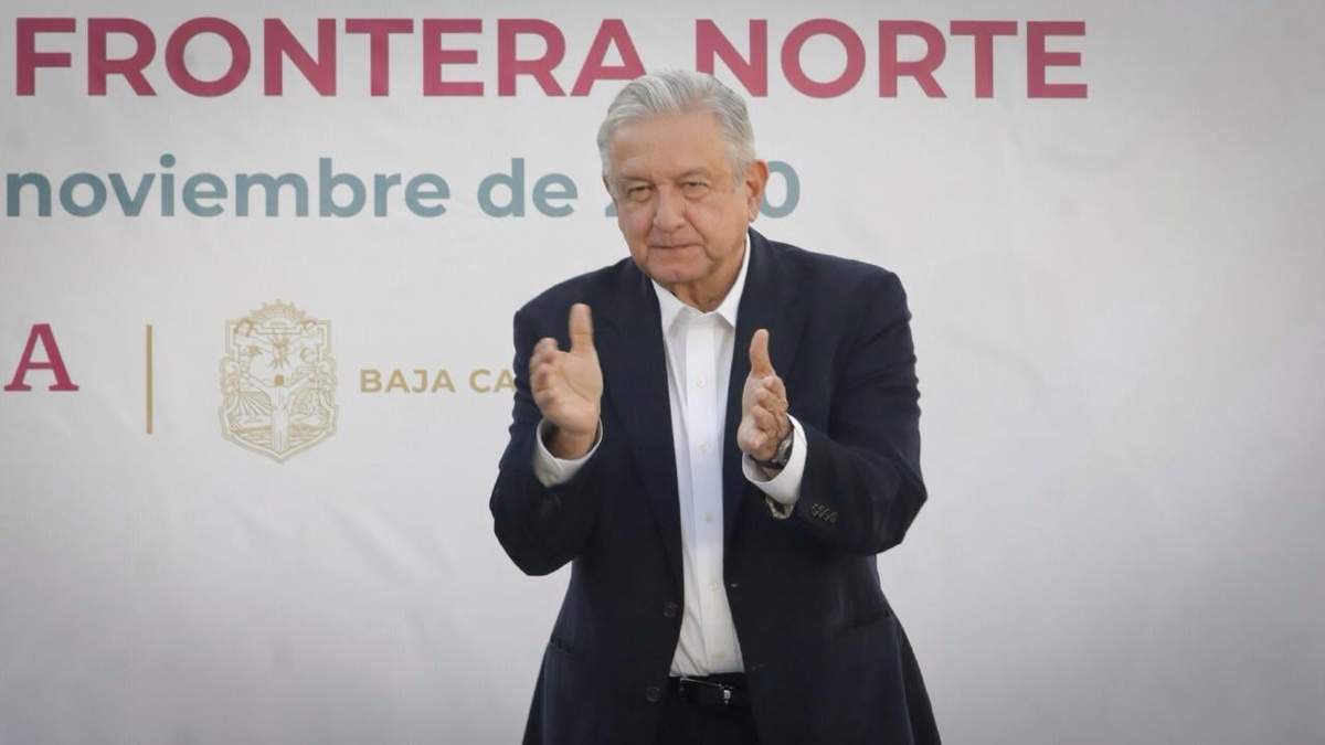 El presidente López Obrador