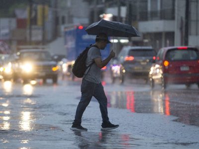 Lluvias fuertes, intensas y torrenciales de viernes a domingo en las siguientes entidades