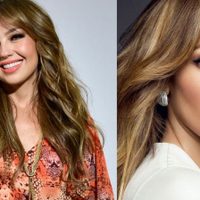 Thalía y Jennifer López juntas en una mega fiesta previa al Super Bowl ¡Mira las fotos!