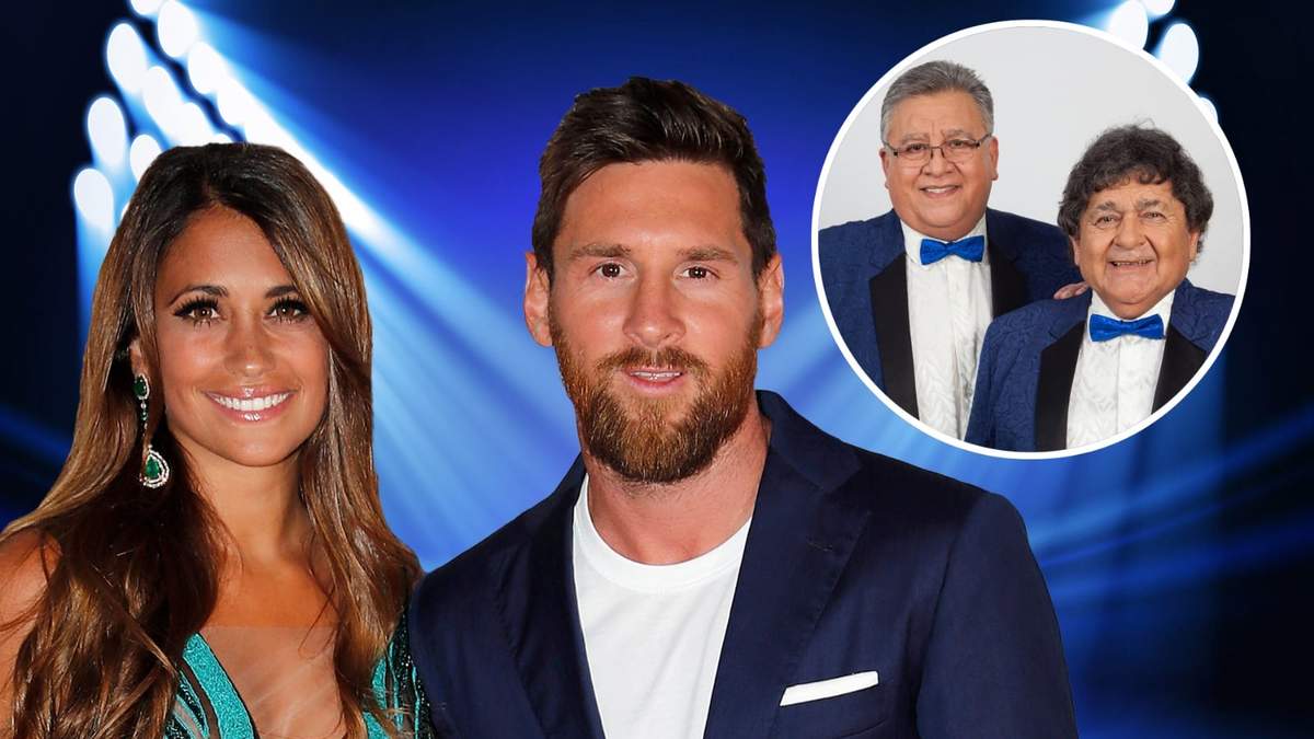 Lionel Messi, Antonela Roccuzzo y Los Palmeras. Fuente: (Minuto Neuquén)