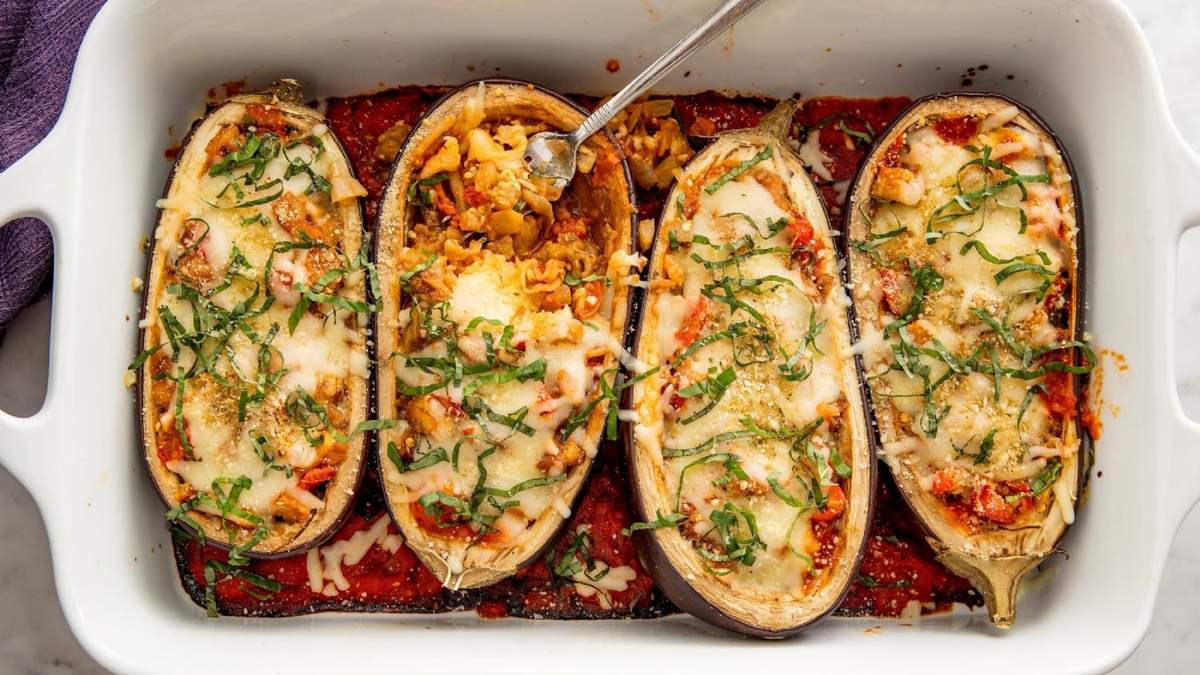Berenjenas rellenas. Fuente: (Instagram)