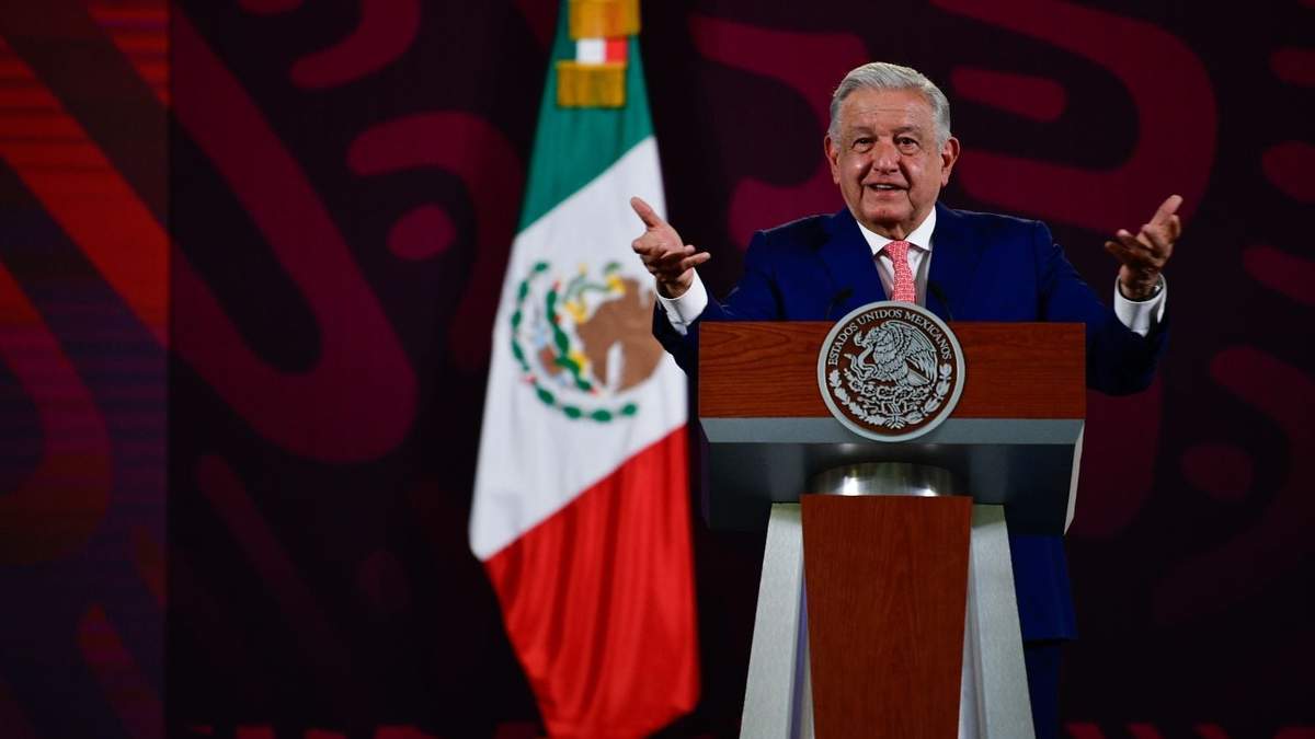 El presidente en Palacio Nacional