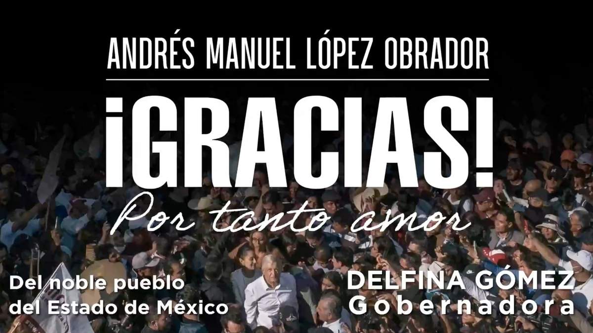 Video de Delfina a AMLO