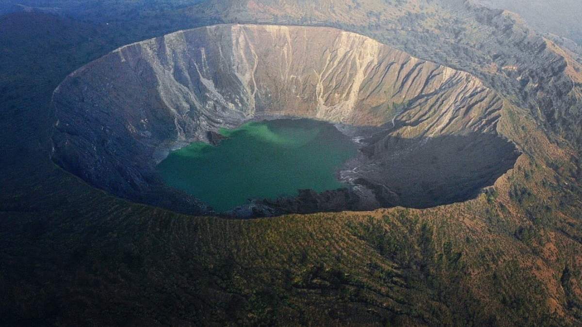 El volcán Chichonal, en Chiapas