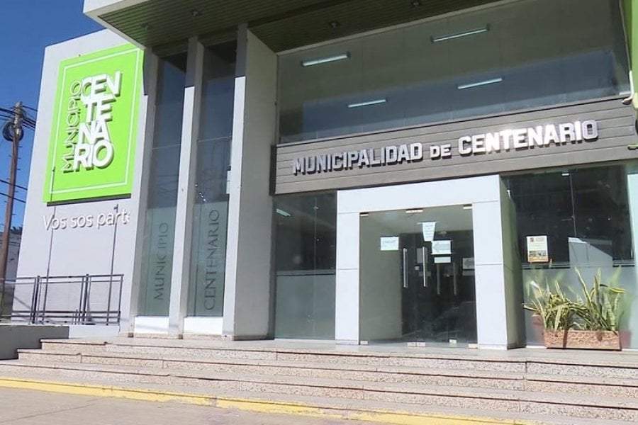 Municipalidad de Centenario. Fuente: (Twitter)