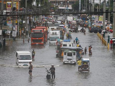 Evacuaron a más de 10 mil personas en Filipinas por las fuertes inundaciones