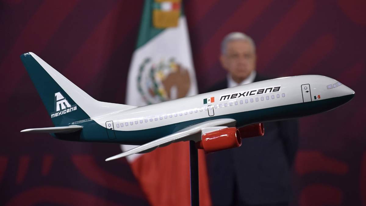 El gobierno federal anunció el 10 de agosto que la nueva Mexicana de Aviación volará en diciembre próximo