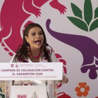 Brugada busca alcanzar la inmunidad de la CDMX contra el sarampión en un mes