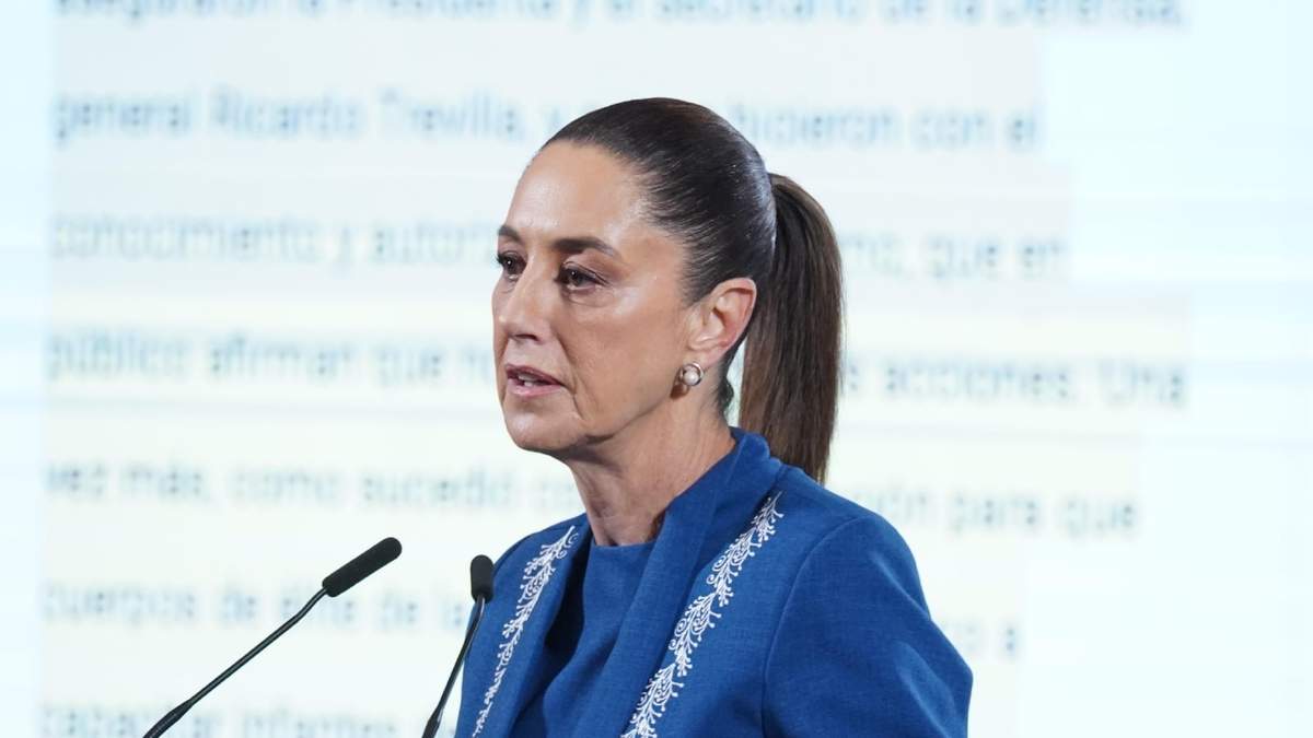 Claudia Sheinbaum en la Mañanera
