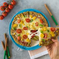 Pizza de brócoli sin horno: facilísima de hacer y sin gastar de más en ingredientes