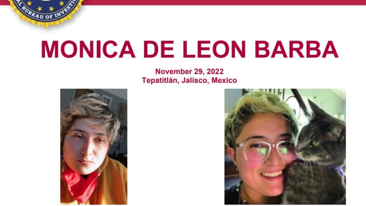Mónica de León Barba, secuestrada