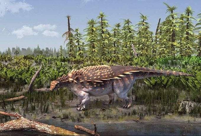 El nuevo dinosaurio Vectipelta barretti habría vivido en lo que ahora es la Isla de Wight cuando estaba cubierta de bosques de coníferas y llanuras aluviales