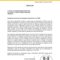 Sin dinero público, el Comité Olímpico Mexicano ya no dará hospedaje, alimento y médicos a deportistas