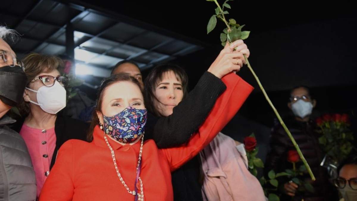 Salida de prisión de Rosario Robles
