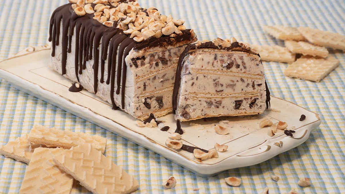 Torta helada de café. Fuente: (La Cocina de Frabisa)