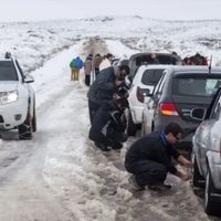 Multarán a los automovilistas que no porten y utilicen las cadenas para nieve en el Cerro Chapelco