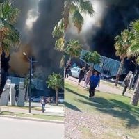 Pánico y desesperación por el incendio del casino Totem Boulevard