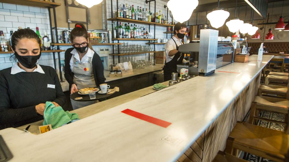 Locales gastronómicos en cuarentena. Fuente: (Twitter)