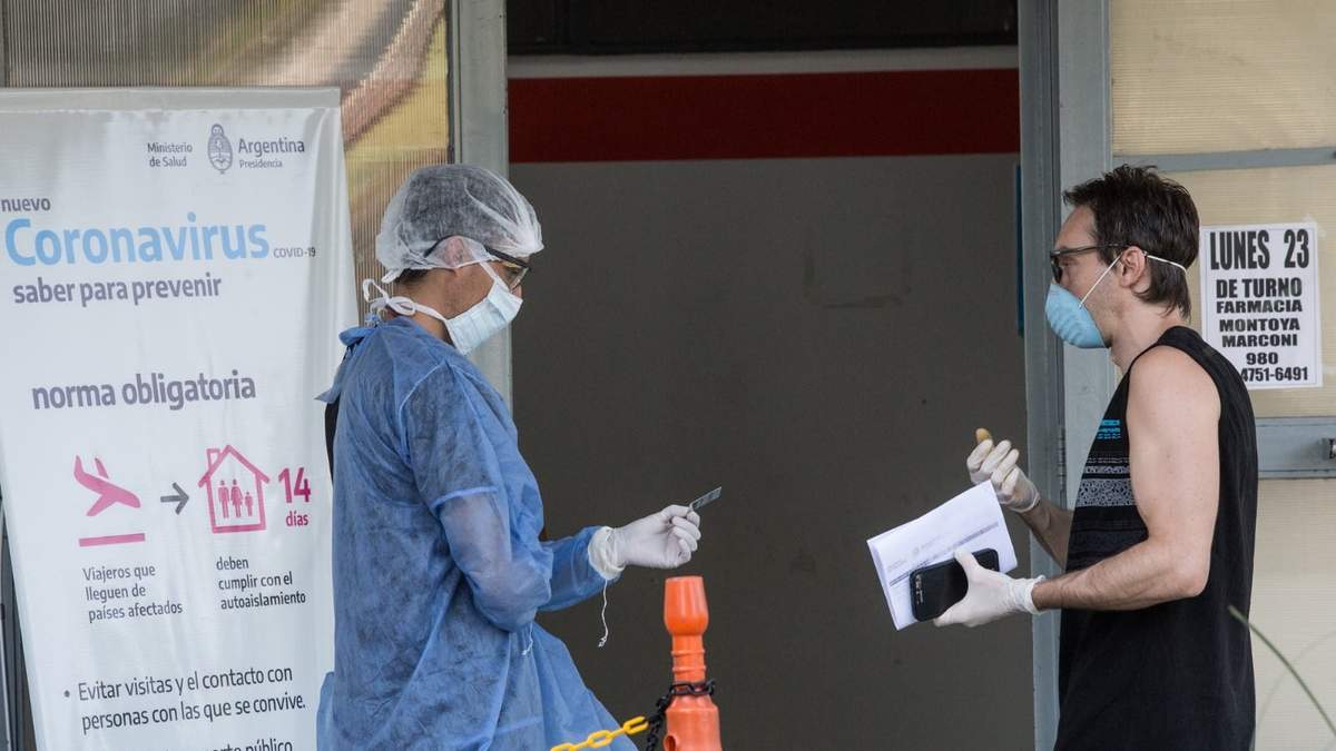El coronavirus sigue avanzando en Argentina. Fuente: (Twitter)