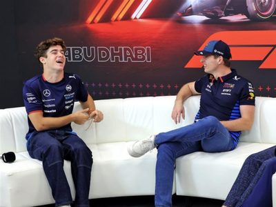 El gesto de Max Verstappen que hace ilusionar a Franco Colapinto con su futuro