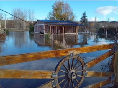 Ante la crecida del río Neuquén, preocupa la situación en Vista Alegre