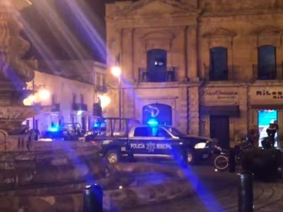 Ataque armado en un bar del centro de Zacatecas deja dos muertos